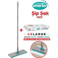 Defne Store Otomatik Temizlik Seti Paspas, Yer Havlusu ve Tüm Bezlerle Uyumlu Mop