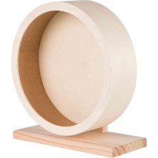 Defne Store 60923 Ahşap Koşu Tekerleği; 28 Cm, Kahverengi