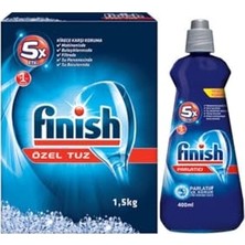 Defne Store Bulaşık Makinesi Tuzu 1500 G ve Parlatıcı 250 ml