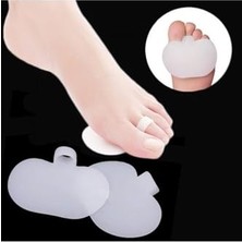 Defne Store 2'li Silikon Metatarsal Ped Ayak Altı Ağrı Nasır Önleyici Koruma Parmağa Halka Parmak Altı Koruyucu