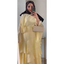 Taba Kule Sarı Etekli Takı