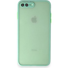 Apple iPhone 7 Plus Kılıf Montreal Silikon Kapak - Turkuaz