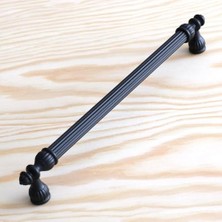 Defne Store 10 Adet Siyah Metal Mobilya Kulpu, 192 mm