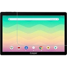 Defne Store Casper L20 10.1 Inç ile Uyumlu Ekran Koruyucu 9h Temperli Kırılmaz Esnek Nano Cam; Çizilmeye ve Darbeye Dayanıklı Koruma, Hd Şeffaf