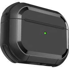 Defne Store Airpods Pro 3 Uyumlu Fiber Karbon Kılıf (Siyah, Airpods Pro 3 2025)