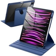Defne Store iPad Pro 11 Inç 2025 M5 Uyumlu 360 Derece Dönebilen Standlı Tablet Kılıfı