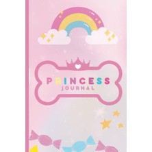 Defne Store Princess Journal: Rainbows & Unicorns, 110 Pages.