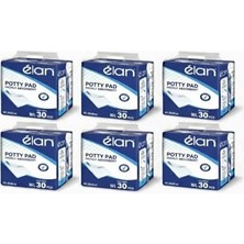 Defne Store Kedi ve Köpek Çiş Pedi Süper Emici Sızdırmaz Koku Önleyici 180 Adet (6 Paket x 30 Adet)