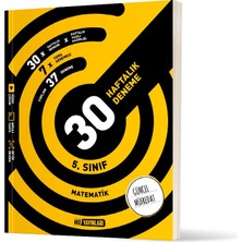 Muhtelif 5. Sınıf Matematik 30 Haftalık Deneme-Güncel Müfredat