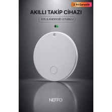Defne Store Ios ve Android Destekli Akıllı Takip Cihazı; Apple Find My ve Google Cihazımı Bul Uyumluluğu, Kompakt Tasarım