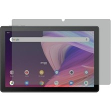 Defne Store Tcl Tab 10 Fhd 10.1 Inç ile Uyumlu Hayalet Ekran Koruyucu, Yandan Görünmeyen Anti-Spy Gizlilik (Privacy) Koruması, 9h Temperli Nano Kırılmaz Esnek Cam, Parlama ve Parmak Izi Önleyici