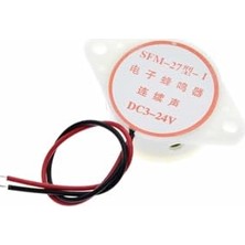 Defne Store Sfm-27 Dc 3-24V 90DB Aktif Buzzer Yüksek Beep Ses Üreteci Yüksek Desibel Alarm Uyarıcı
