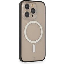 Apple iPhone 14 Pro Kılıf Grand Magneticsafe Kapak - Siyah