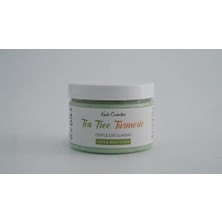Defne Store Cosmetics Çay Ağacı ve Zerdeçal SCRUBI180 Ml; Yüz ve Vücut Için Doğal Peeling Kremi, Ölü Deri Temizleyici, Cilt Yenileyici, Nemlendirici, Hassas Ciltler Için Uygun