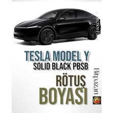 Defne Store Tesla Model Y Solid Black Pbsb Rötuş Boyası 25 Ml, Teslaypbsbff