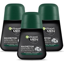 Defne Store 3'lü Men Magnezyum Ultra Kuru Roll-On Deodorant Seti