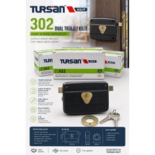 Tursan 302 Oval Triajlı Kilit
