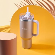 Defne Store Protherm Flow Up Termos, Gold, 900 ml