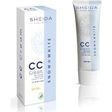Defne Store Snow White Leke Açıcı cc Krem Spf 30+ 50 ml
