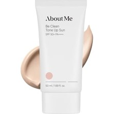 Defne Store Be Clean Tone Up Sun SPF50+ Pa++++ Ton Eşitleyici Aydınlatıcı Güneş Kremi 50 ml