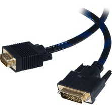 Defne Store Q Vdv DVI 24 ve 5 To VGA 1.8 Metre Çevirici Kablo