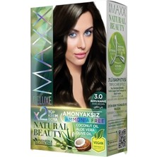 Defne Store Natural Beauty Amonyaksız Set Saç Boyası 3.0 Koyu Kahve