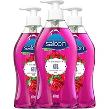 Defne Store Sıvı Sabun 400 ml Gül x 3'lü Paket