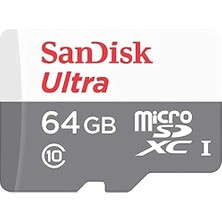 Defne Store Ultra SDSQUNR-064G-GN3MN Class 10 Uhs-I 64 GB Micro Sd Kart