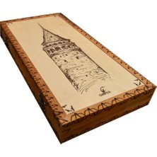 Defne Store Galata Kulesi Yakma Tavla (El Yakması)