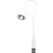 Defne Store USB Esnek LED Oje Kurutucu Lamba, Taşınabilir, Powerbank Şarj Başlığına ve Pc'ye Takılabilir, 5V-2A