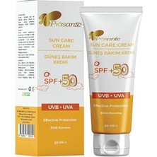 Defne Store Güneş Bakım Kremi Spf ve 50 Çocuk Etkili Koruma Uvb Uva 50 ml