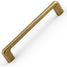 Defne Store Ilıca Antik Sarı Metal Kulp Mobilya Çekmece Mutfak Dolabı Dolap Kulpları Kulbu Kulpu, 224 Mm, 22.4 cm