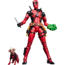 Defne Store Dogpool ve Deadpool Aksiyon Figürü Seti, Deadpool & Wolverine Film Koleksiyonu, 15 cm ve 6 Inç