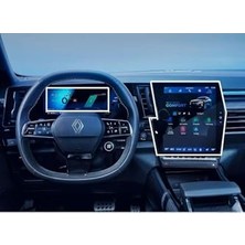 Defne Store Renault Austral/rafale ile Uyumlu 2025 2026 12 Inç Büyük Ekran Multimedya ve Gösterge 2'li Set 9h Nano Ekran Koruyucu