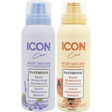 Defne Store Vanilla 100 ml & Blueberry 100 ml Cilt Bakım Köpüğü 2'li Set