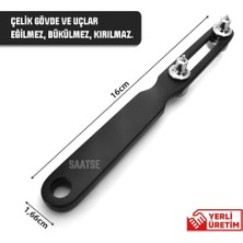 Defne Store 52 mm Çelik Saat Tamiri Arka Kapak Açma Anahtarı