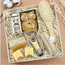 Defne Store Buhurdanlık, Lifli Sabun, Atkılı Fırça, Tarak, Bitki Çayı ve El ve Vücut Kremi Spa Hediye Seti