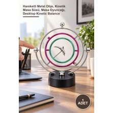 Yenilig 1 Adet Masa Üstü Kinetik Denge Dekoru – Hareketli Metal Obje, Kinetik Masa Süsü, Masa Oyuncağı, Desktop Kinetic Balance