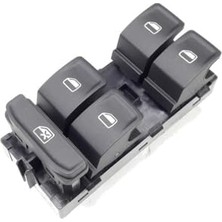 Defne Store Sol Ön Kapı Dörtlü Cam Düğmesi, 5G0959857D, Vw Passat B8 ile Uyumlu 2015-2020