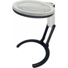 Skygo 2X5X120Mm   10 Ledli  Masaüstü Büyüteç
