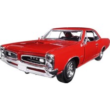 Defne Store 1:25 Muscle Model Araba, 1970 Plymouth Cuda, Yeşil