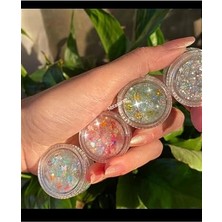 Defne Store Yüz, Saç ve Vücut Için Glitter Jel Far Sim Seti