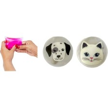 Defne Store Kedi ve Köpekli Cep Sobası ve El Isıtıcı, 2 Adet Pvc Sıcak Su Torbası, 9 cm