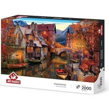 Defne Store Kanal Boyu Evleri 2000 Parça Puzzle