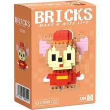 Defne Store C1029 Mini Blok Yapım Seti; Kutulu Ambalaj, Orijinal