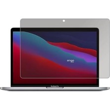 Defne Store Apple Macbook Pro 13 Inç 2016-2022 Uyumlu Anti-Spy Gizlilik Koruyucu, 9h Temperli Nano Esnek Cam
