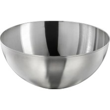 Defne Store Blanda Boş Servis Tabağı, Paslanmaz Çelik, 28 cm
