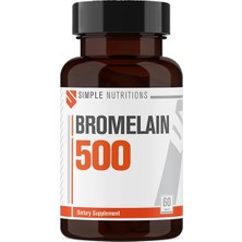 Defne Store Bromelain 500 Mg, 60 Tablet | Yüksek Konsantrasyonlu Ananas Enzimi | Iso Belgeli Yerli Üretim | Gıda Takviyesi