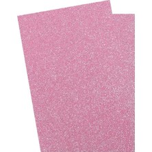 Defne Store Pembe Simli Eva 50X70 cm 2 Adet Simli Eva Süngeri Okul Kreş Anasınıfı Elişi Etkinlikleri
