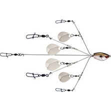 Defne Store Yum Yumbrella Flash Mob Junior Ultra Hafif Colorado Blade Multi-Lure Rig
